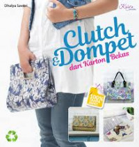 Clutch & Dompet dari Karton Bekas